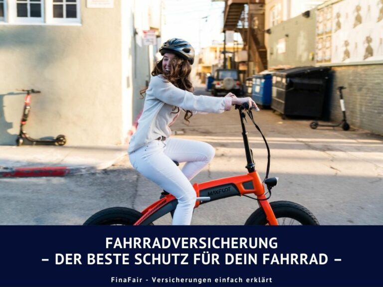 Fahrradversicherung – Der beste Schutz für dein Fahrrad