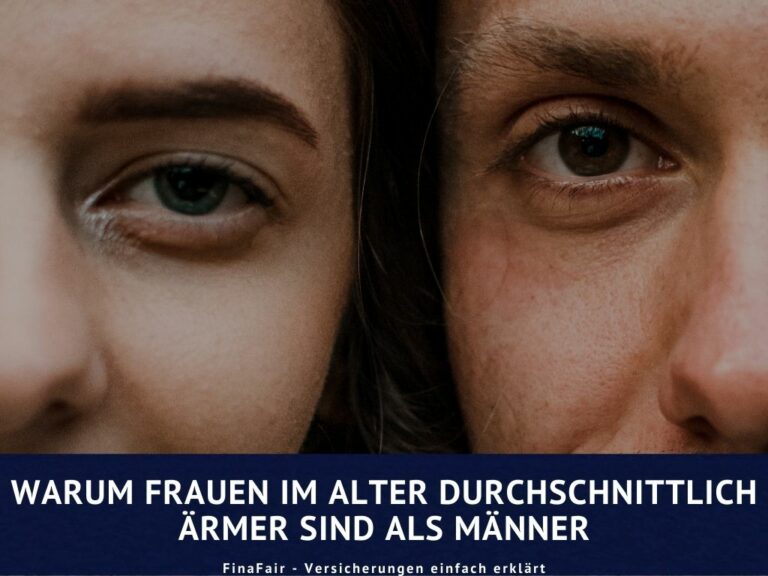 Warum Frauen im Alter durchschnittlich ärmer sind als Männer