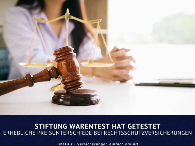 Stiftung Warentest hat getestet: Erhebliche Preisunterschiede bei Rechtsschutzversicherungen