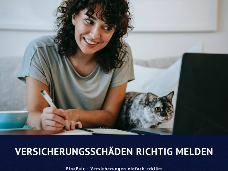 Versicherungsschäden richtig melden – so geht’s