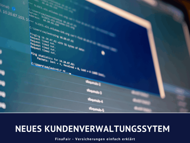 FinaFair führt neues Kundenverwaltungssytem ein mit Versicherungs-App für Kunden